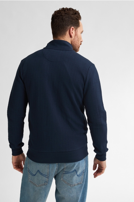 Petrol Industries men sweater collar zip